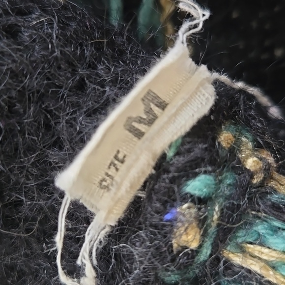 Express compagnie international vintage wool cardigan button up size Medium - Picture 5 of 5